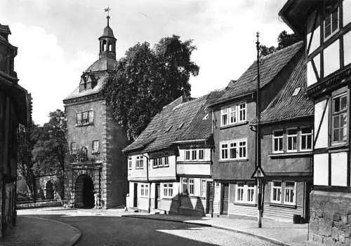 AK, Mühlhausen Thür., Straßenpartie am inneren Frauentor, 1972