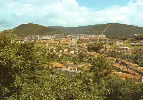 AK, Suhl, Blick von der Ottilienkapelle, 1986