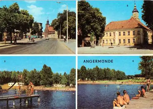 AK, Angermünde, vier Abb., 1978