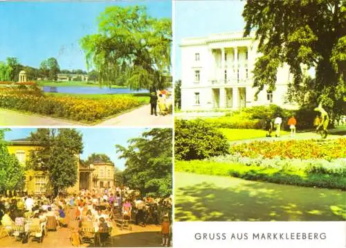AK, Markkleeberg bei Leipzig, drei Abb., 1975