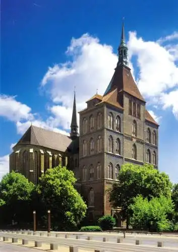 AK, Rostock, St. Marien-Kirche, Straßenansicht, 2004