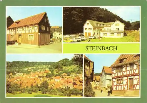 AK, Steinbach Kr. Bad Salzungen, vier Abb., 1985