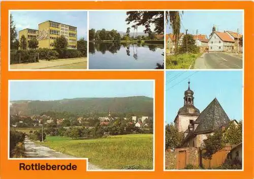 AK, Rottleberode Kr. Sangerhausen, fünf Abb., 1987