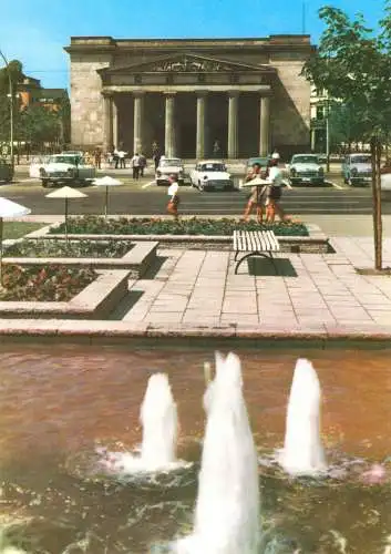 AK, Berlin Mitte, Mahnmal unter den Linden, 1973