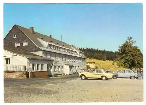 AK, Gehlberg Kr. Suhl, Betriebserholungsheim "Schmücke", 1985