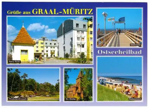 AK, Seeheilbad Graal-Müritz, fünf Abb., um 2005