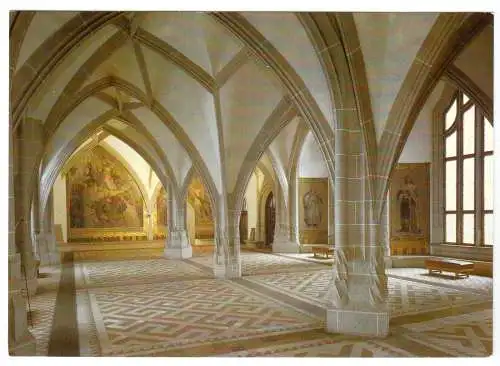 AK, Meißen, Die Albrechtsburg, Großer Saal, 1986