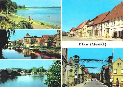 AK, Plau Kr.Lübz, fünf Abb., 1985