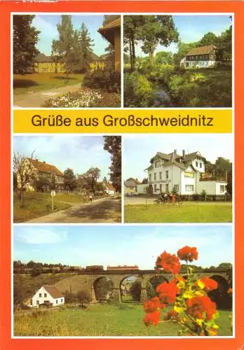 AK, Großschweidnitz Kr. Löbau, fünf Abb., 1985
