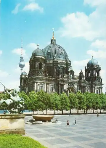 AK, Berlin Mitte, Berliner Dom, 1989