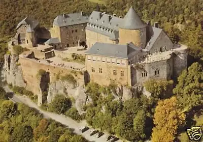 AK, Waldeck Edersee, Schloß Waldeck, Luftbild, 1973