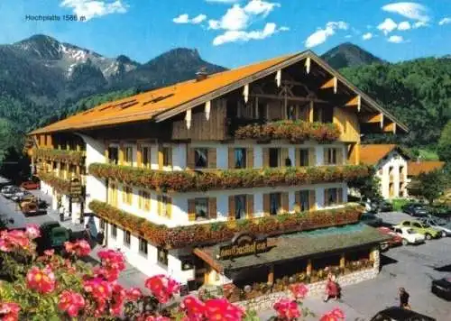 AK, Grassau a.d. Hochplatte, Hotel, 1985