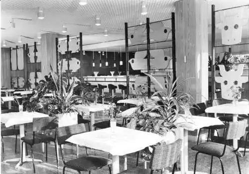 AK, Klink Kr. Waren Müritz, Erholungsheim "Herbert Warnke", Milchbar, 1979