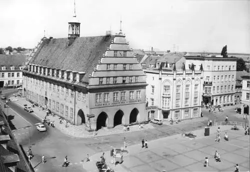 AK, Greifswald, Blick zum Rathaus, 1982
