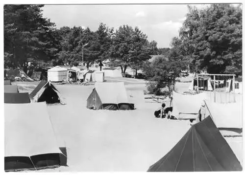 AK, Lamsfeld Kr. Lübben, Zeltplatz, Version 2, 1976