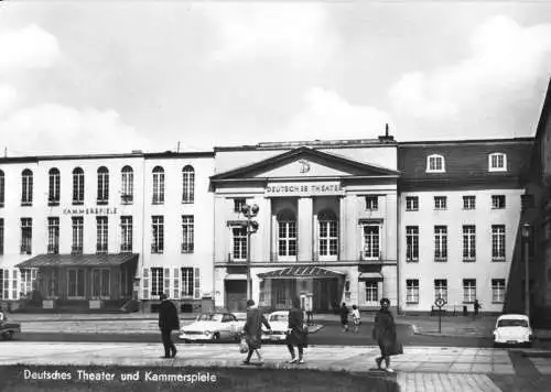 AK, Berlin Mitte, Deutsches Theater und Kammerspiele, 1970