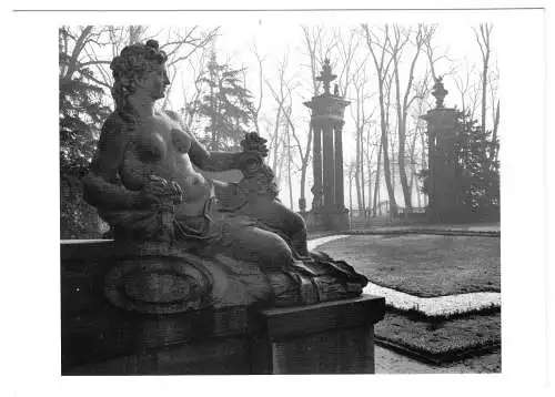 AK, Potsdam, Sanssouci, Blick zum Obeliskportal, um 1992