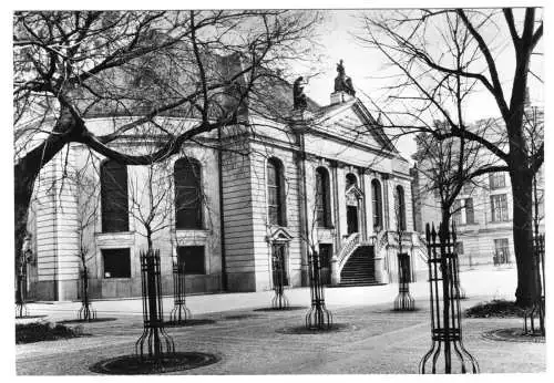 AK, Berlin Mitte, Französische Friedrichstadtkirche, 1987
