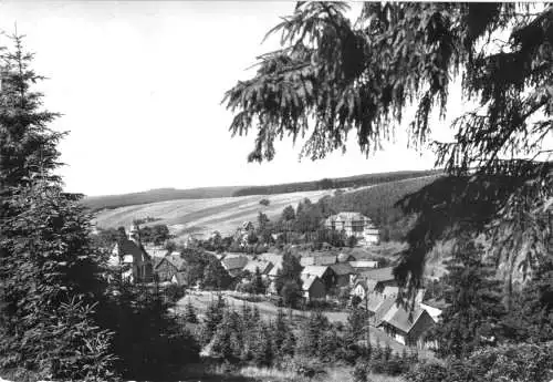 AK, Trautenstein Kr. Wernigerode, Blick zum Kinderkurheim "Harzland", 1984