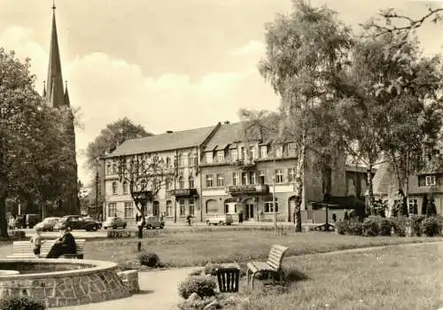 AK, Torgelow Meckl., Markt, 1964