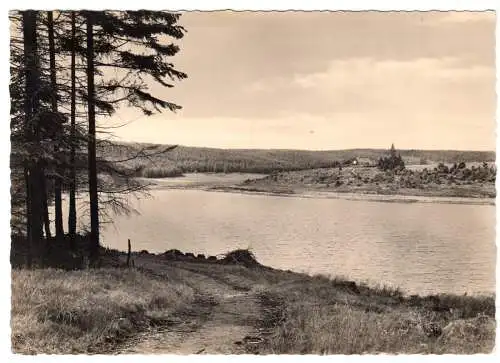 AK, Mandelholz Harz, Bodetalsperre bei Mandelholz, 1961