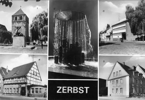 AK, Zerbst, fünf Abb., 1979