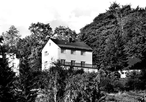 AK, Kurort Bärenfels Erzgeb., Schulungsheim des Rat des Bezirkes, 1975