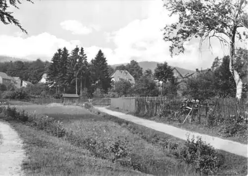 AK, Gräfenhain Kr. Gotha, Teilansicht, 1968