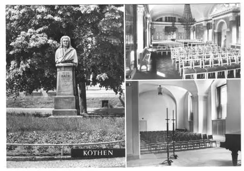 AK, Köthen, drei Abb., 1985
