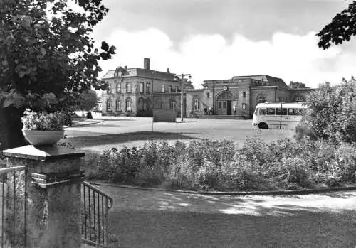 AK, Radeberg Sa., Bahnhof, 1972