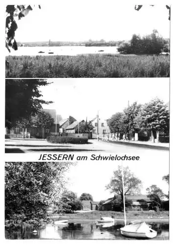 AK, Jessern am Schwielochsee, drei Abb., 1983