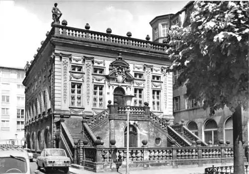 AK, Leipzig, Alte Handelsbörse am Naschmarkt, 1977