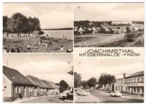 AK, Joachimsthal Kr. Eberswalde-Finow, vier Abb., 1979