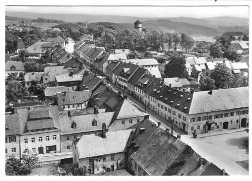 AK, Sayda Erzgeb., Straßenansicht, 1975