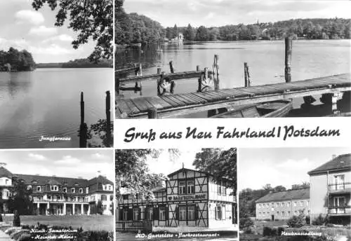 AK, Potsdam Neu Fahrland, fünf Abb., 1985