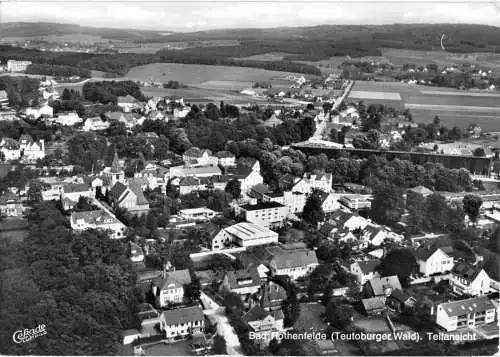 AK, Bad Rothenfelde Teutoburger Wald, Luftbild-Teilansicht, 1972