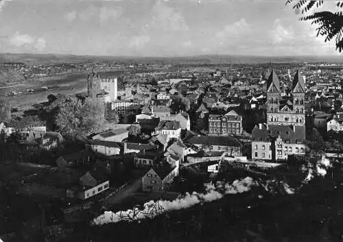 AK, Andernach am Rhein, Teilansicht, um 1968