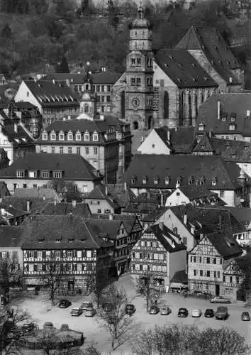 AK, Schwäbisch Hall, Mittelalterlicher Stadtkern, um 1965