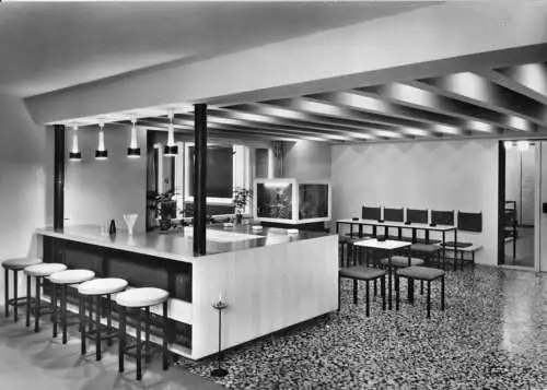 AK, Radevormwald Rhld., Evangelische Jugendakademie, Innenansicht, 1965