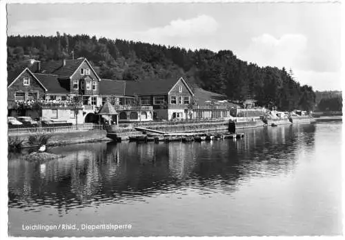 AK, Leichlingen Rhld., An der Diepentalsperre, 1966