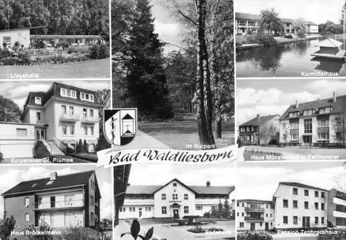 AK, Bad Waldliesborn, acht Abb., um 1970