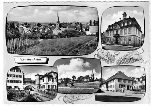 AK, Brackenheim, fünf Abb., gestaltet, um 1964