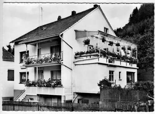 AK, Messinghausen Sauerland, Privatpension Paula Becker, um 1961