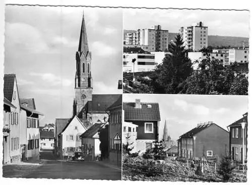 AK, Seulenberg Obertaunuskreis, drei Abb., um 1969