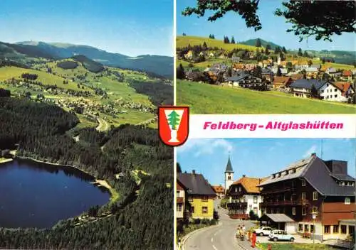 AK, Feldberg - Altglashütten, drei Abb., 1987