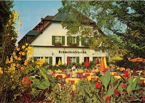 AK, Insel Mainau Bodensee, Schwedenschenke, um 1970