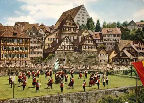 AK, Schwäbisch Hall, Salzsiedertanz, 1977