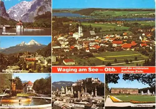 AK, Waging am See Obb., sechs Abb., 1979