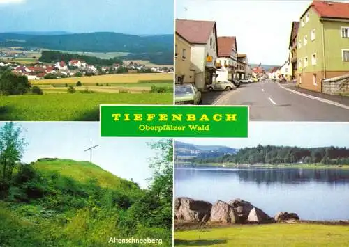 AK, Tiefenbach Oberpfälzer Wald, vier Abb., 1989