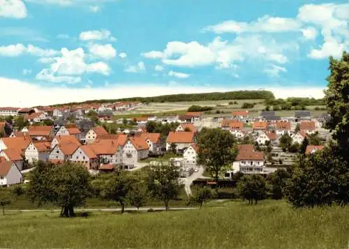 AK, Gechingen über Calw, Teilansicht 2, um 1972